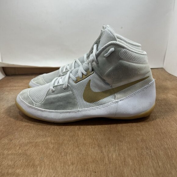 Nike Fury Shoes Mens Size 9 White Gold AO2416-170 Gum Sole main image 5